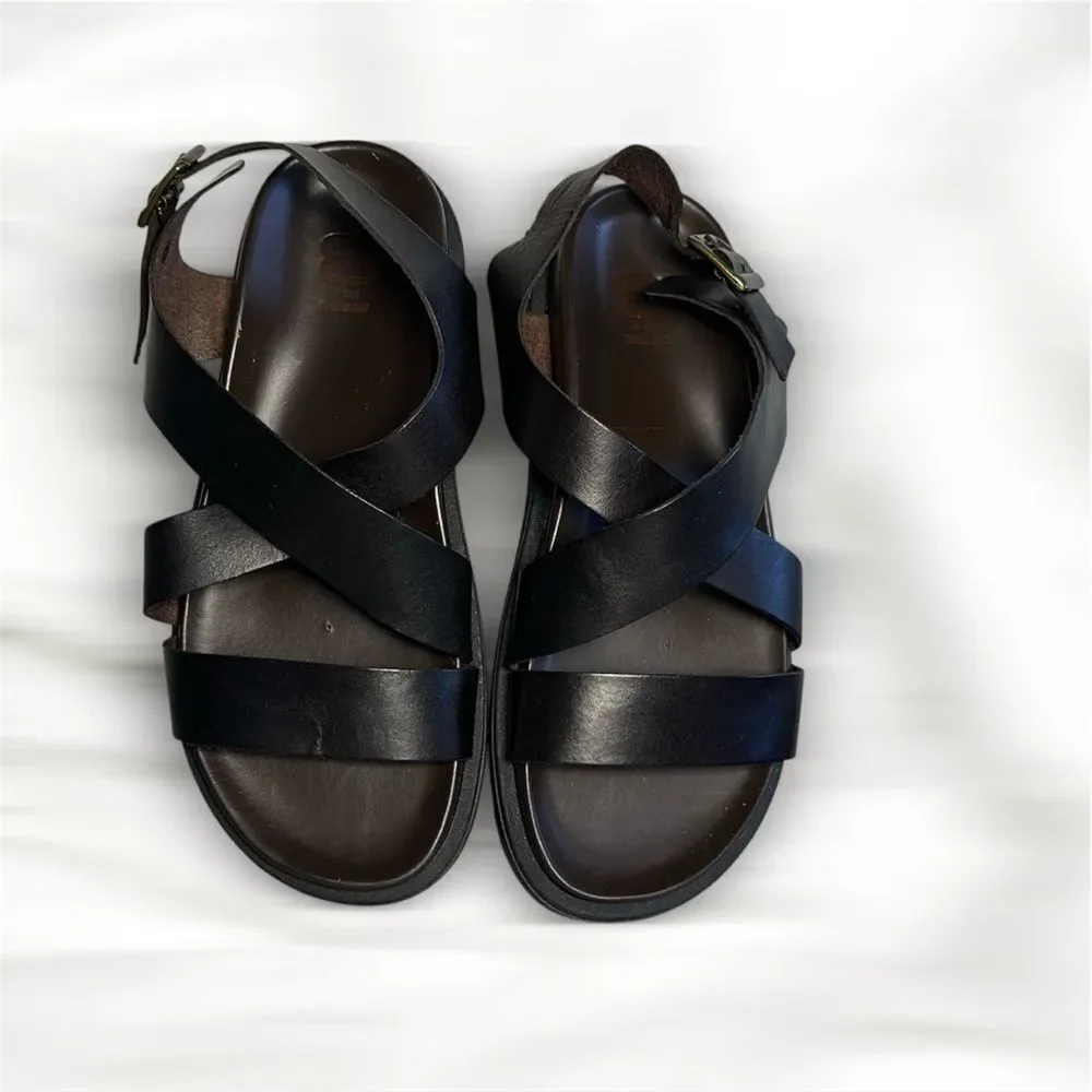 8 By Yoox Sandals-NWOT